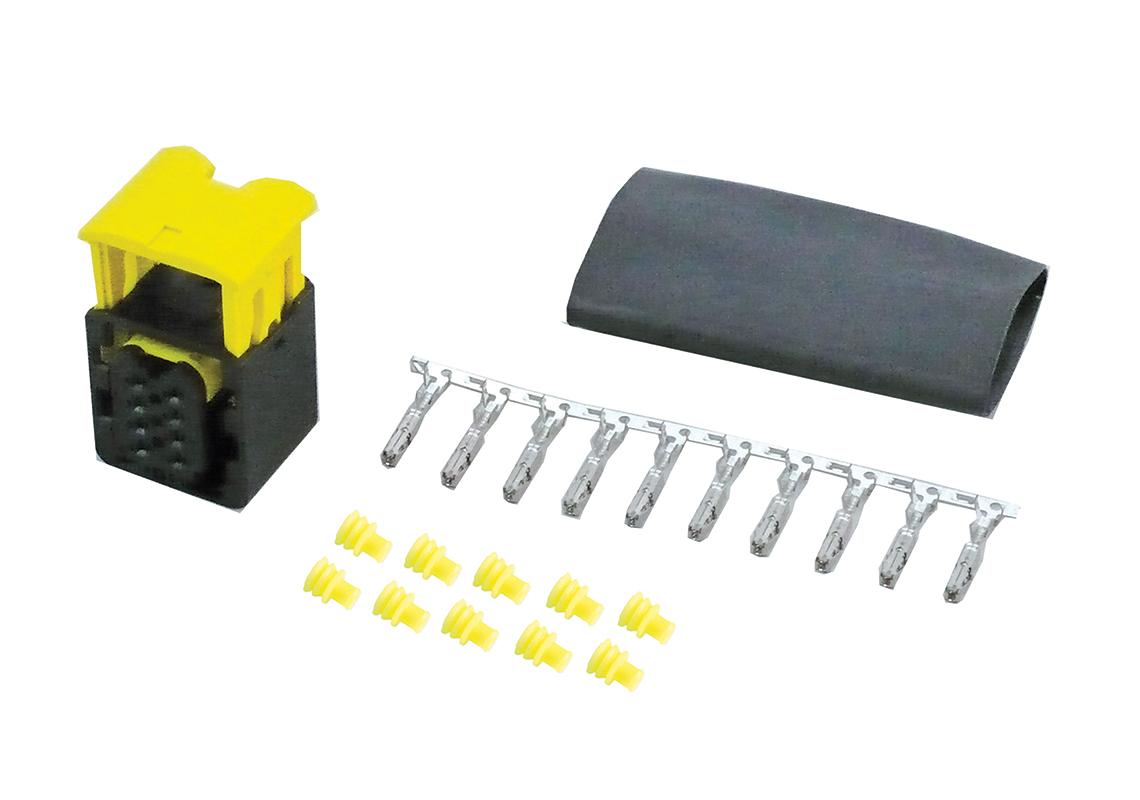 8 way female HDSCS connector repair kit